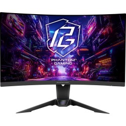 Asrock PG27QRT2A Phantom Gaming monitor komputerowy 68,6 cm (27") 2560x1440 px QHD Czarny