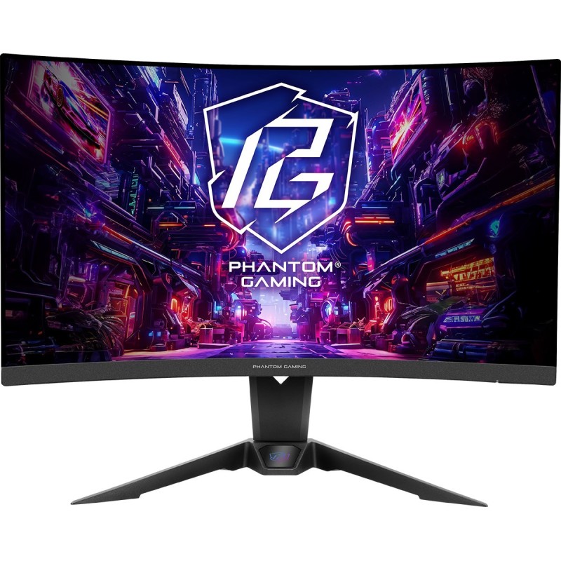 Asrock PG27QRT2A Phantom Gaming monitor komputerowy 68,6 cm (27") 2560x1440 px QHD Czarny