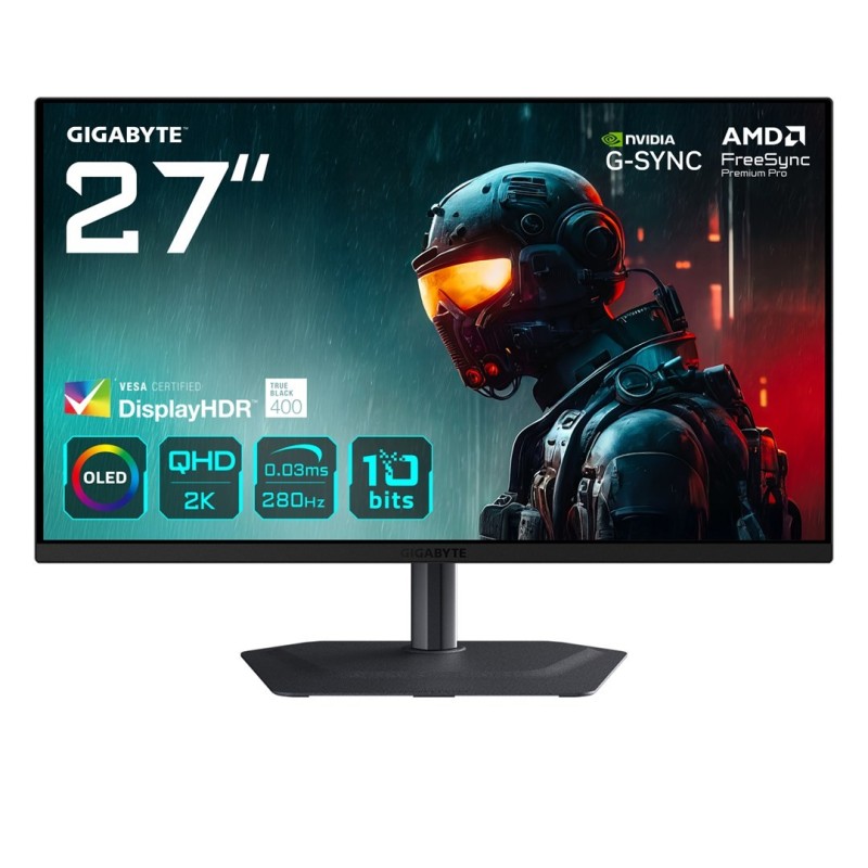 MONITOR GIGABYTE OLED 27” MO27Q2A 280Hz