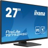 iiyama ProLite T2752MSC-B1 monitor komputerowy 68,6 cm (27") 1920 x 1080 px Full HD LED Ekran dotykowy Czarny
