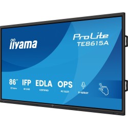 IIYAMA Monitor 217.4cm(86") TE8615A-B1AG 16:9 M-Touch 2xHDMI+2xUSB-C
