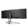 AOC B2 AG493UCX2 monitor komputerowy 124 cm (48.8") 5120 x 1440 px Quad HD LED Czarny