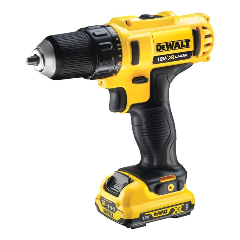 Wiertarko-wkrętarka akumulatorowa Li-Ion 10,8V 2,0Ah DeWALT DCD710D2