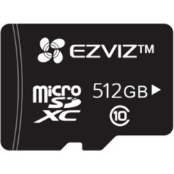Atminties kortele Micro SD EZVIZ CS-CMT-CARDT512G-D, 512GB, 10 kl., iki 95MB/s, TLC, HM