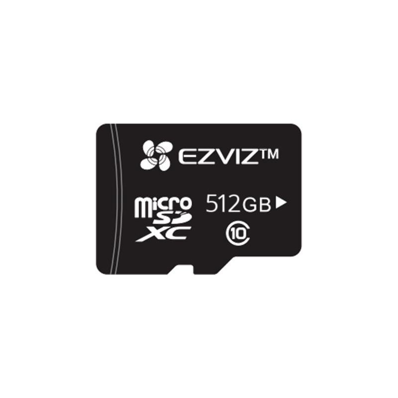 Atminties kortele Micro SD EZVIZ CS-CMT-CARDT512G-D, 512GB, 10 kl., iki 95MB/s, TLC, HM