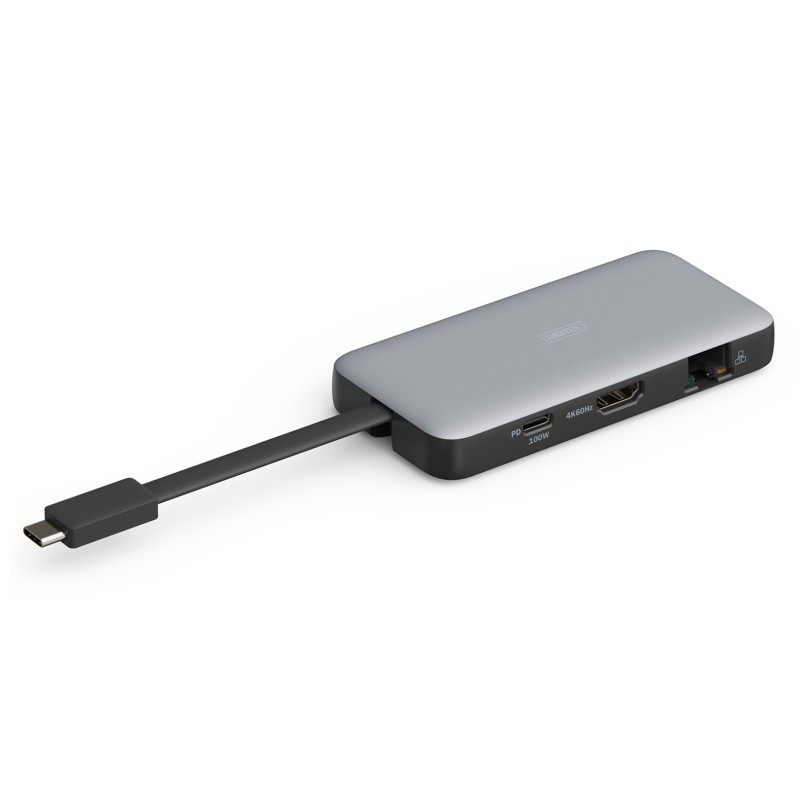 Stacja dokująca podróżna USB Typ C 7-portów HDMI 4K/60Hz PD 3.0 Stacja dokująca podróżna USB Typ C 7-portów HDMI 4K/60Hz PD 3.0