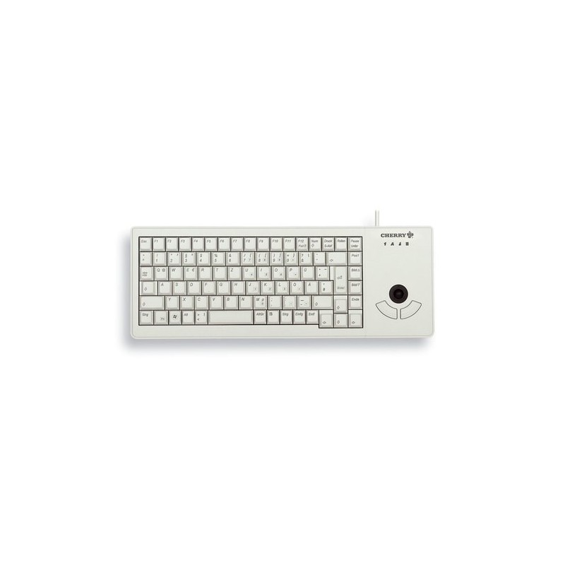 CHERRY XS Trackball klawiatura Uniwersalne USB QWERTZ Niemiecki Szary CHERRY XS Trackball klawiatura Uniwersalne USB QWERTZ Niemiecki Szary