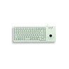 CHERRY XS Trackball klawiatura Uniwersalne USB QWERTZ Niemiecki Szary