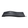Logitech ERGO K860 for Business klawiatura Biuro Bluetooth Niemiecki Grafitowy