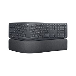 Logitech ERGO K860 for Business klawiatura Biuro Bluetooth Niemiecki Grafitowy