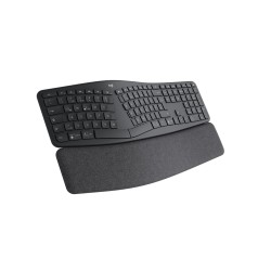 Logitech ERGO K860 for Business klawiatura Biuro Bluetooth Niemiecki Grafitowy