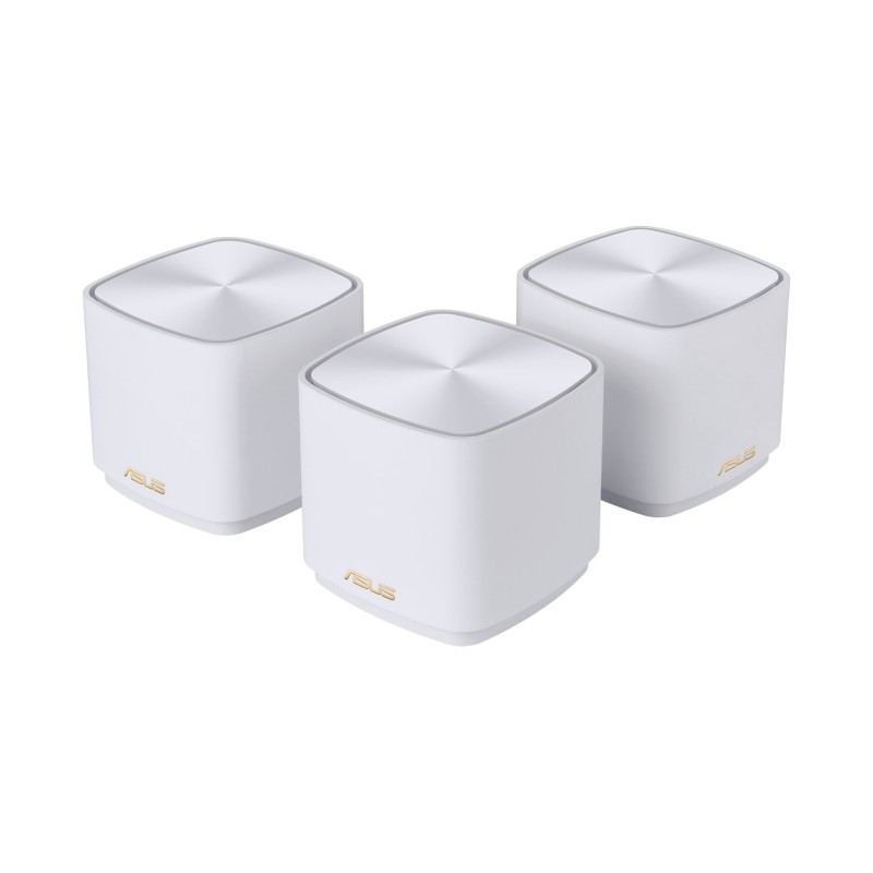 ASUS ZenWiFi XD5 (W-3-PK) Dual-band (2.4 GHz/5 GHz) Wi-Fi 6 (802.11ax) Biały 2 Wewnętrzne ASUS ZenWiFi XD5 (W-3-PK) Dual-band (2.4 GHz/5 GHz) Wi-Fi 6 (802.11ax) Biały 2 Wewnętrzne