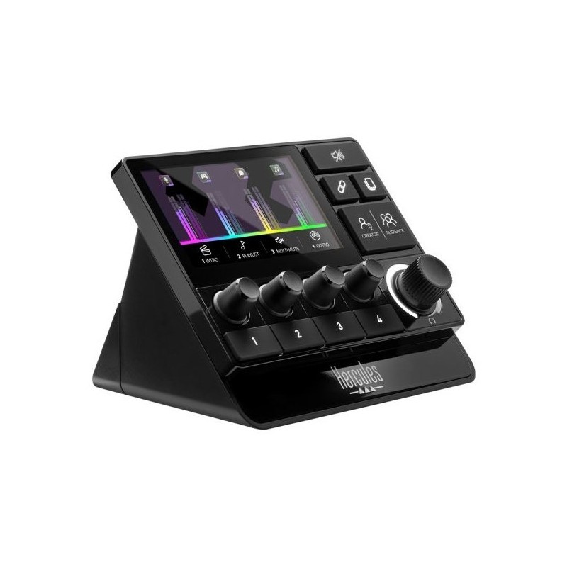 Hercules Stream 200 XLR Czarny 9 przycisków