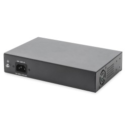 Digitus Przełącznik sieciowy niezarządzalny desktop 8x RJ45 Gb/s (w tym 6xPoE)+ 2x SFP, PoE++ max budżet 180W