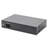 Digitus Przełącznik sieciowy niezarządzalny desktop 8x RJ45 Gb/s (w tym 6xPoE)+ 2x SFP, PoE++ max budżet 180W