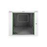 Digitus Szafa sieciowa wisząca DYNAmic 19" 12U rack 600x600, drzwi szyba, szary, niedzielona, złożona, 60kg