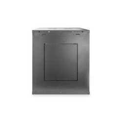 Szafa sieciowa wisząca DYNAmic 19" 16U rack 600x600, drzwi szyba, czarny, niedzielona, złożona, 60kg