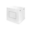 Szafa sieciowa wisząca DYNAmic 19" 9U rack 600x600, drzwi szyba, szary, niedzielona, złożona, 60kg