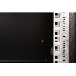 Digitus Szafa sieciowa wisząca Unique 19" 7U rack 600x450, drzwi szyba, czarny, niedzielona, złożona, 100kg