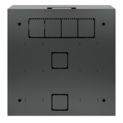 Intellinet 713689 stojak 2U/4U Szafa wisząca Czarny