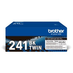 Brother TN-241BKTWIN kaseta z tonerem 2 szt. Oryginalny Czarny
