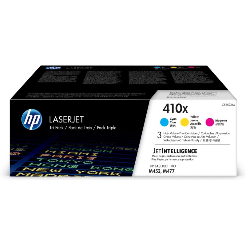 TONER CARTRIDGE 410X C/Y/M/TRIPLE PACK TONER CARTRIDGE 410X C/Y/M/TRIPLE PACK