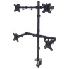 Manhattan 461566 uchwyt / stojak do monitorów 81,3 cm (32") Biurko Czarny
