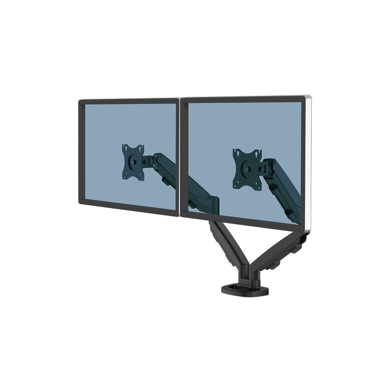 Fellowes Ergonomia ramię na 2 monitory EPPA™ czarne Fellowes Ergonomia ramię na 2 monitory EPPA™ czarne