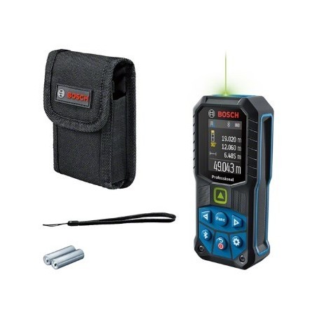 Bosch GLM 50-27 CG Professional Dalmierz laserowy Czarny, Niebieski 50 m
