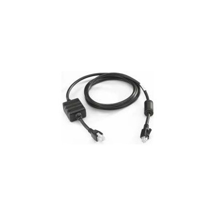 Zebra CBL-DC-381A1-01 kabel zasilające Czarny