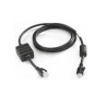 Zebra CBL-DC-381A1-01 kabel zasilające Czarny