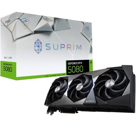 Karta graficzna MSI GeForce RTX 5080 16GB SUPRIM SOC GDDR7