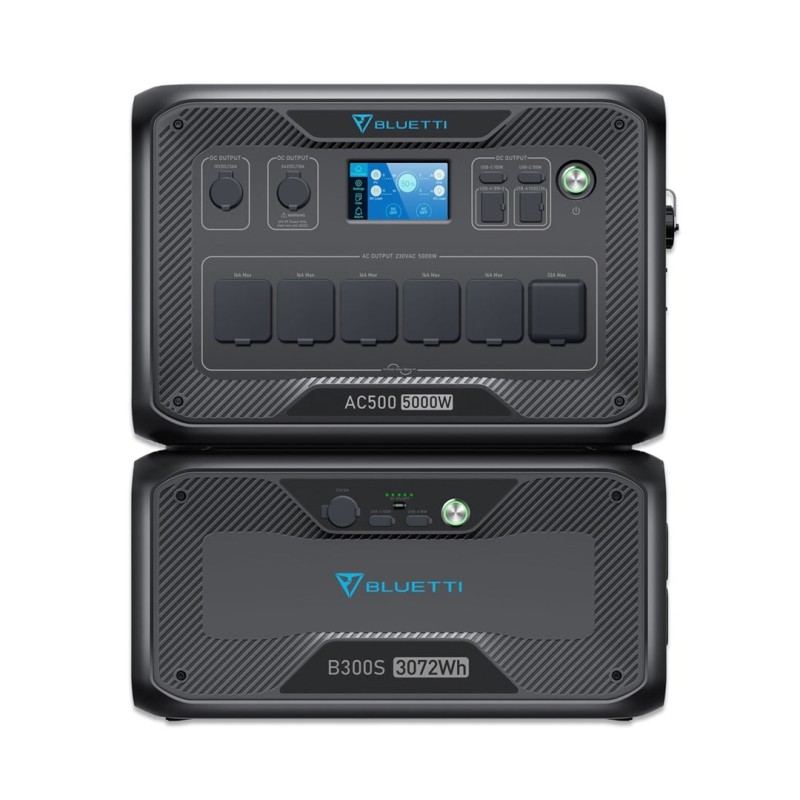 BLUETTI AC500 - Modular Powerstation (without battery) Grey