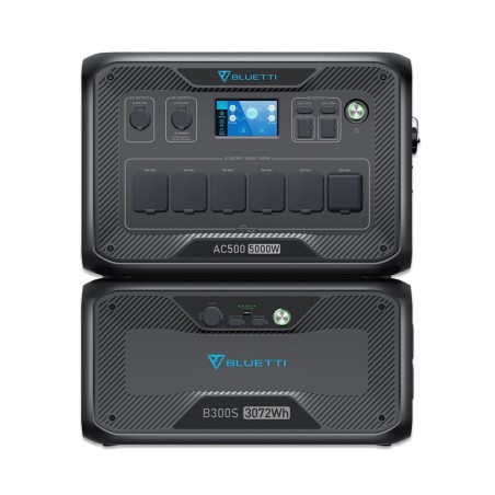 BLUETTI AC500 - Modular Powerstation (without battery) Grey