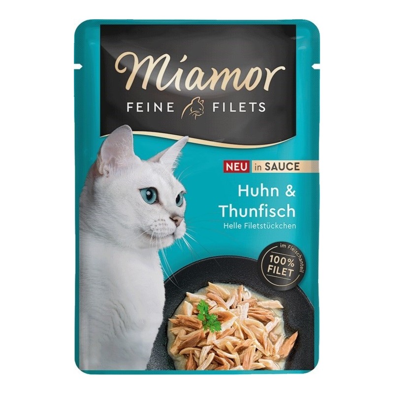 MIAMOR Filets Kurczak z tuńczykiem w sosie 100g