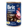 BRIT PREMIUM BY NATURE TURKEY&LIVER - mokra karma dla szczeniaka - 400g