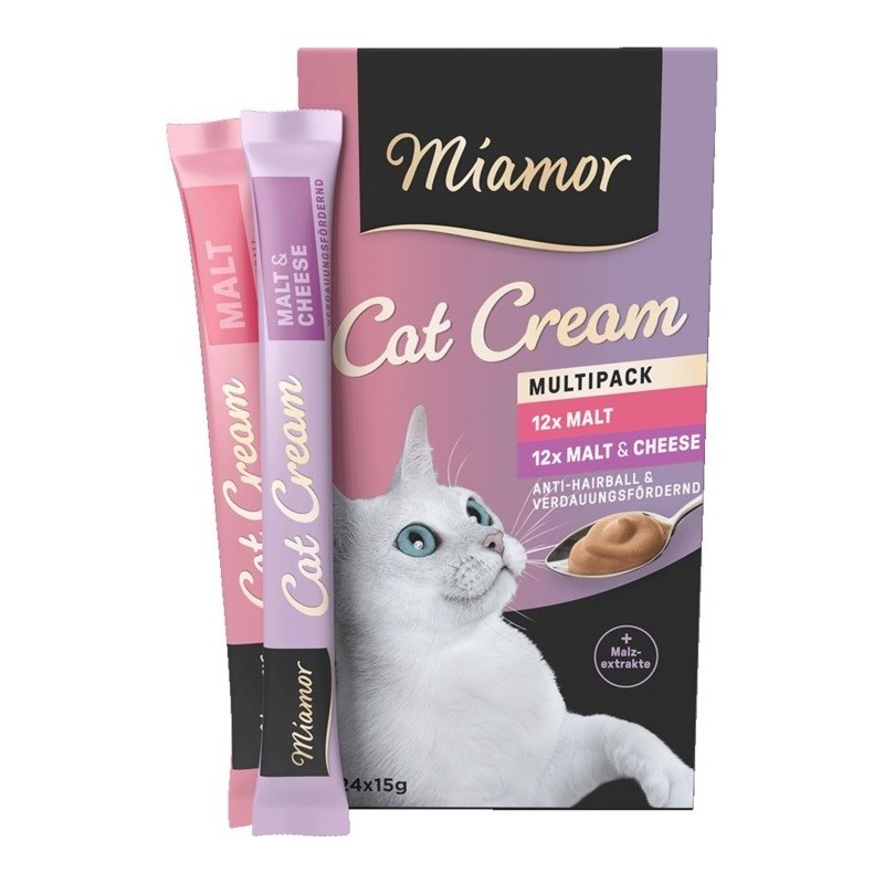 MIAMOR Cream Malt Pasta odkłaczająca 24x15g MIX