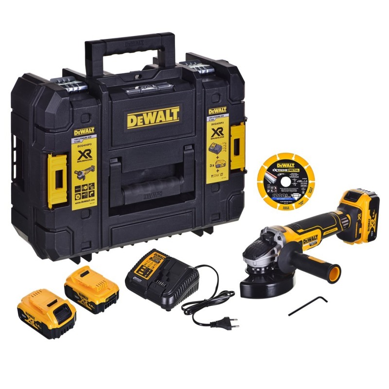 Szlifierka kątowa DEWALT 18V DCG405P3 Szlifierka kątowa DEWALT 18V DCG405P3