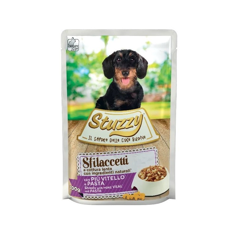 STUZZY SHREDS z VEAL AND PASTA 100g