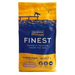 Fish4Dogs Finest Ocean z białą rybą Adult 12kg