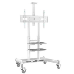 Mobilny stojak do TV 50"-83" do 90 kg ONKRON TS1881 Biały