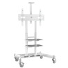 Mobilny stojak do TV 50"-83" do 90 kg ONKRON TS1881 Biały
