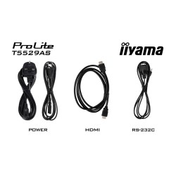 Monitor dotykowy IIYAMA 139cm (55") T5529AS-B1AG 16:9 M-Touch 2xHDMI+UBS-C (Speditionsversand)