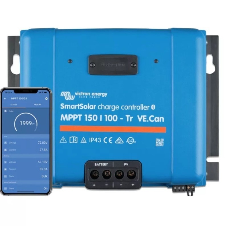 Regulator Victron Energy SmartSolar MPPT 150/70-Tr Can Bluetooth Regulator Victron Energy SmartSolar MPPT 150/70-Tr Can Bluetooth