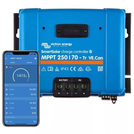 Victron Energy Regulator ładowania Smart 250V/70A-Tr CAN BlueTooth