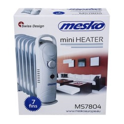 Grzejnik olejowy MESKO MS 7804 7 żeberek (700W 7 kolor biały)