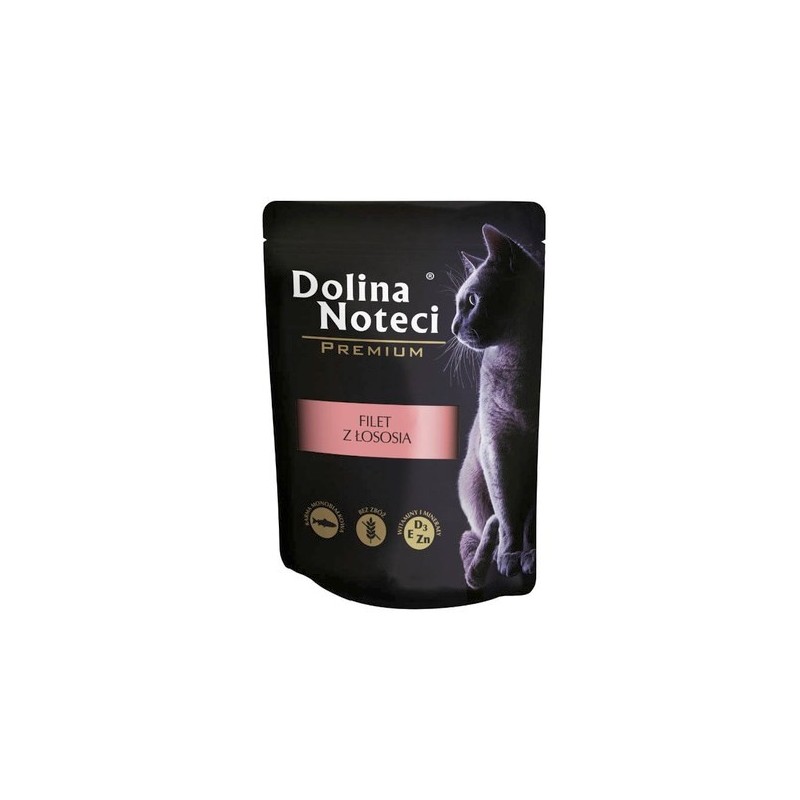 Karma DNP FILET Z ŁOSOSIA-KAR.DLA KOTA SASZ.85g