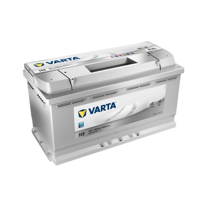 Akumulator VARTA 12V 100Ah/830A (P+ standardowy) 353x175x190 B13 (rozruchowy)