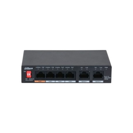 SWITCH DAHUA PFS3006-4GT-60-V2