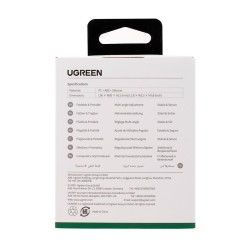 Ugreen podstawka biurkowa na telefon 95 x 85 mm LP106 (biały)